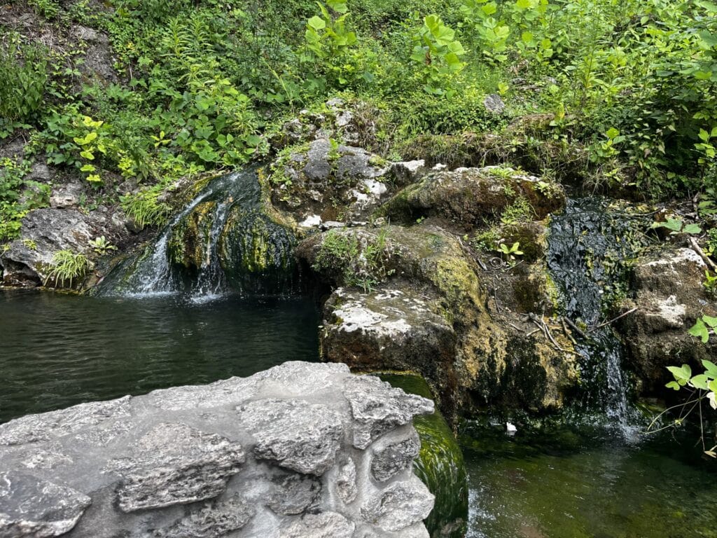 Hot Springs waterfall