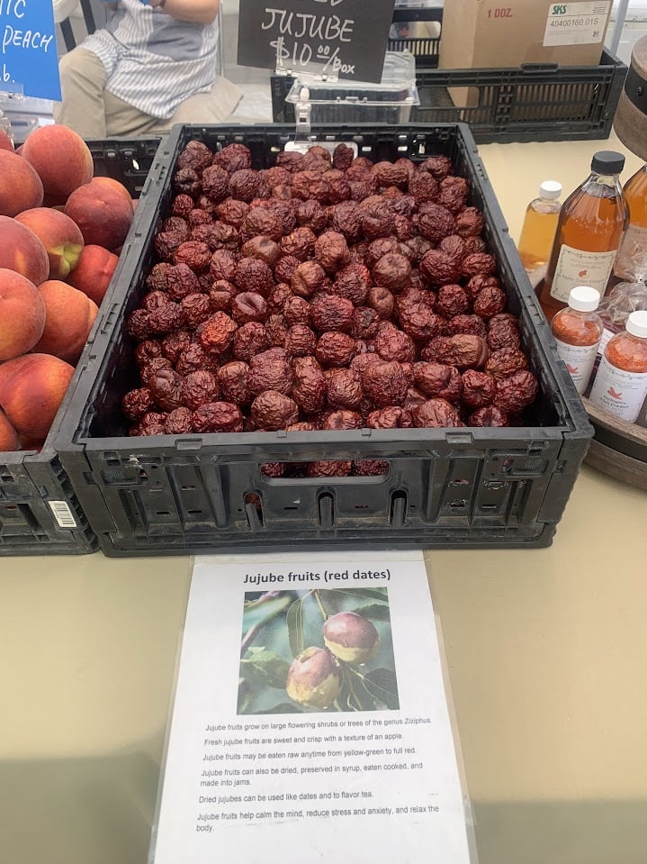 A basket of jujubes