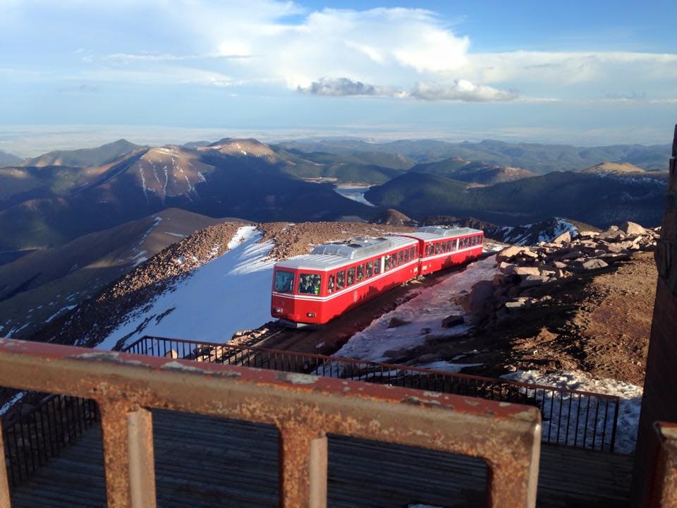 The Cog Railcar for Pikes Peak